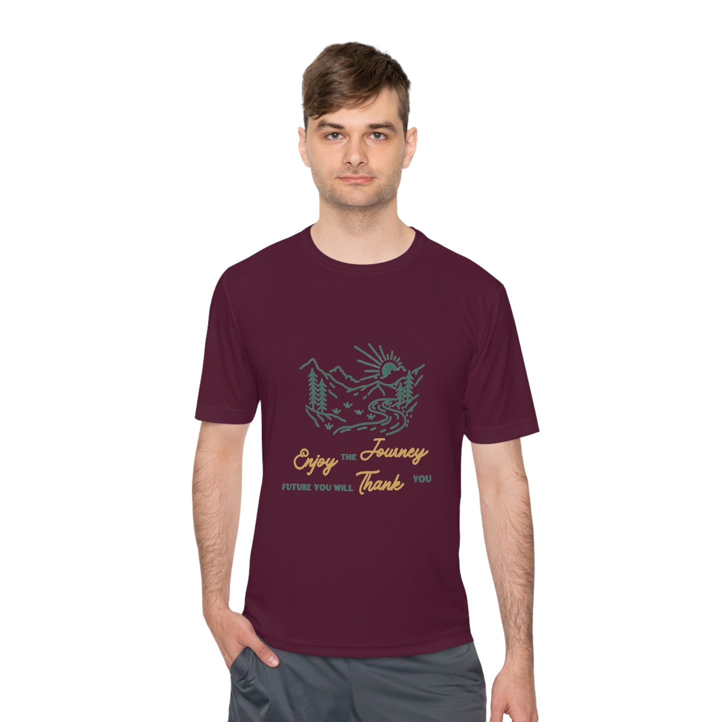 Enjoy the Journey Unisex Moisture Wicking Tee