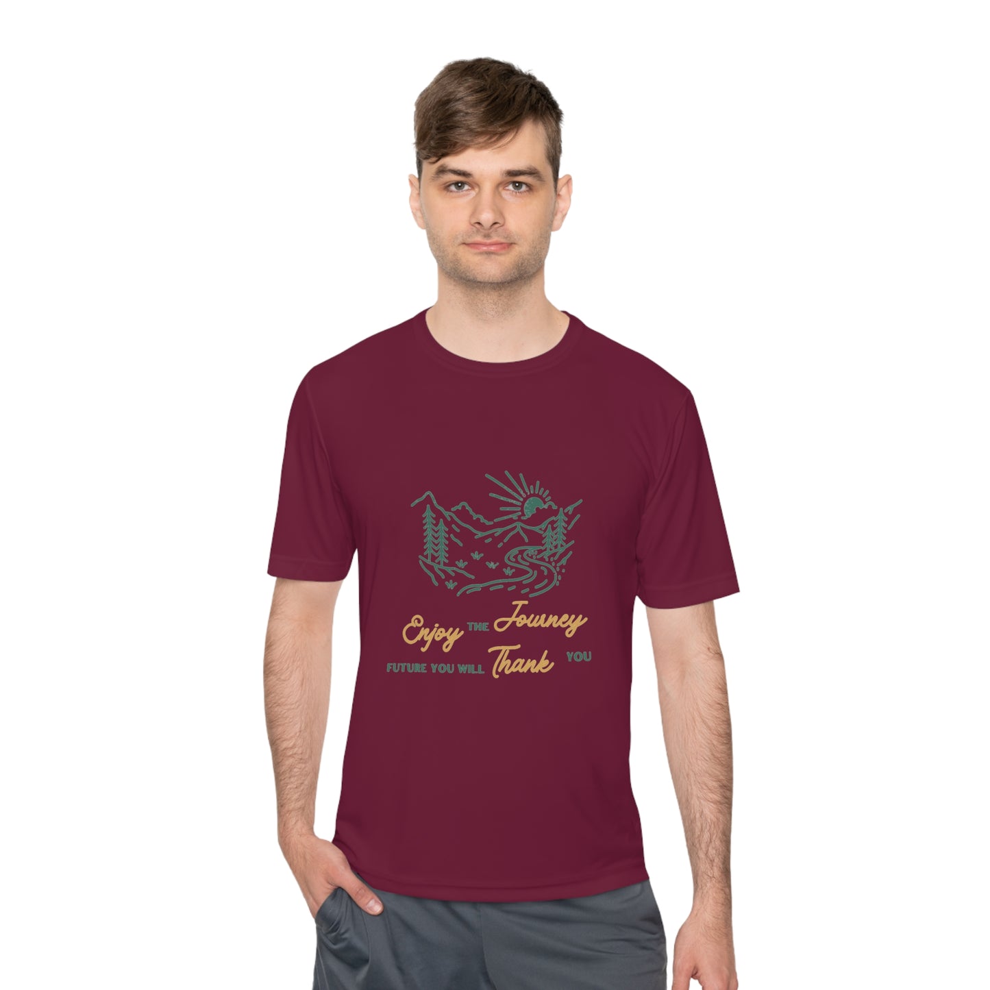 Enjoy the Journey Unisex Moisture Wicking Tee