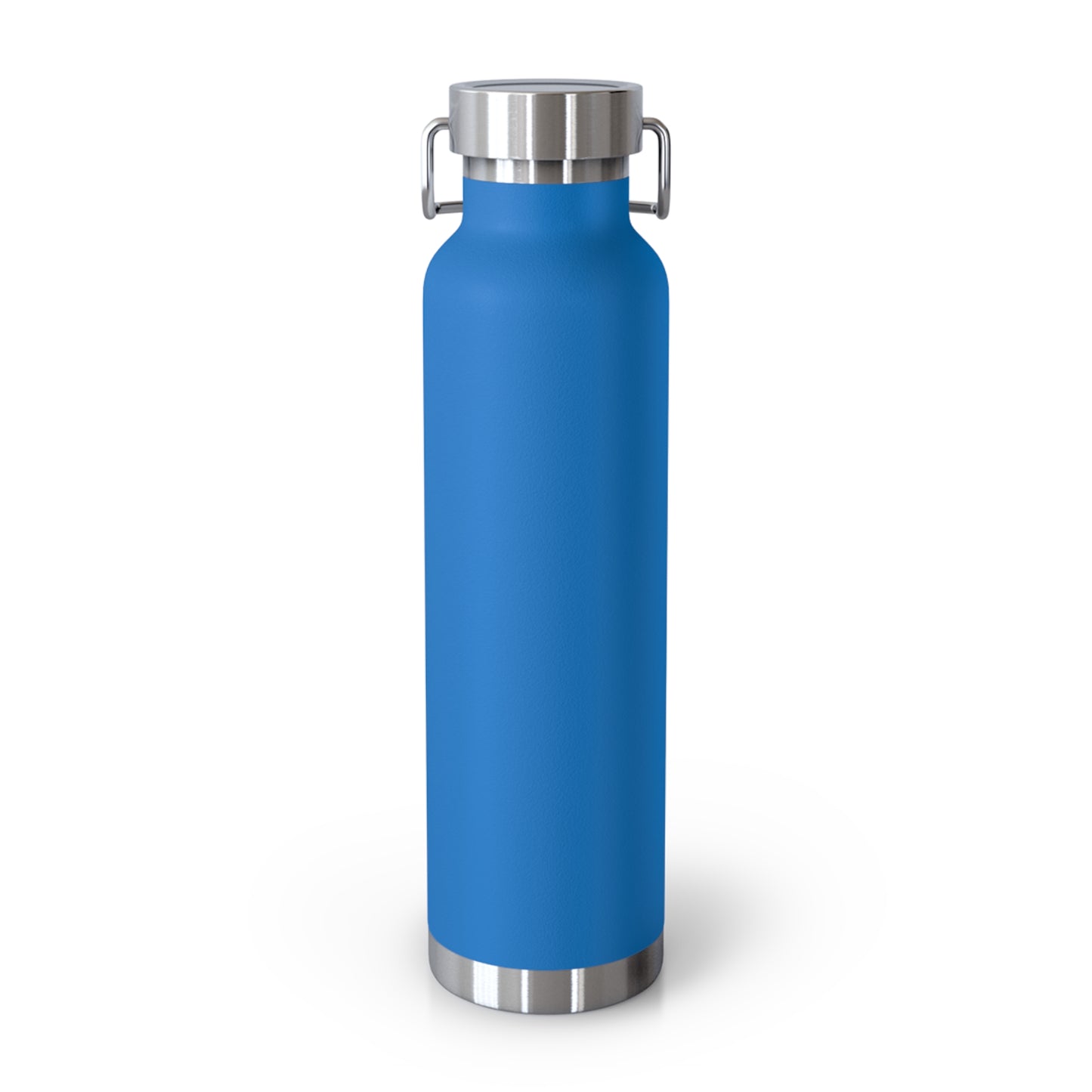 Dr. Wine and Wellness Logo, Copper Vacuum Insulated Bottle, 22oz