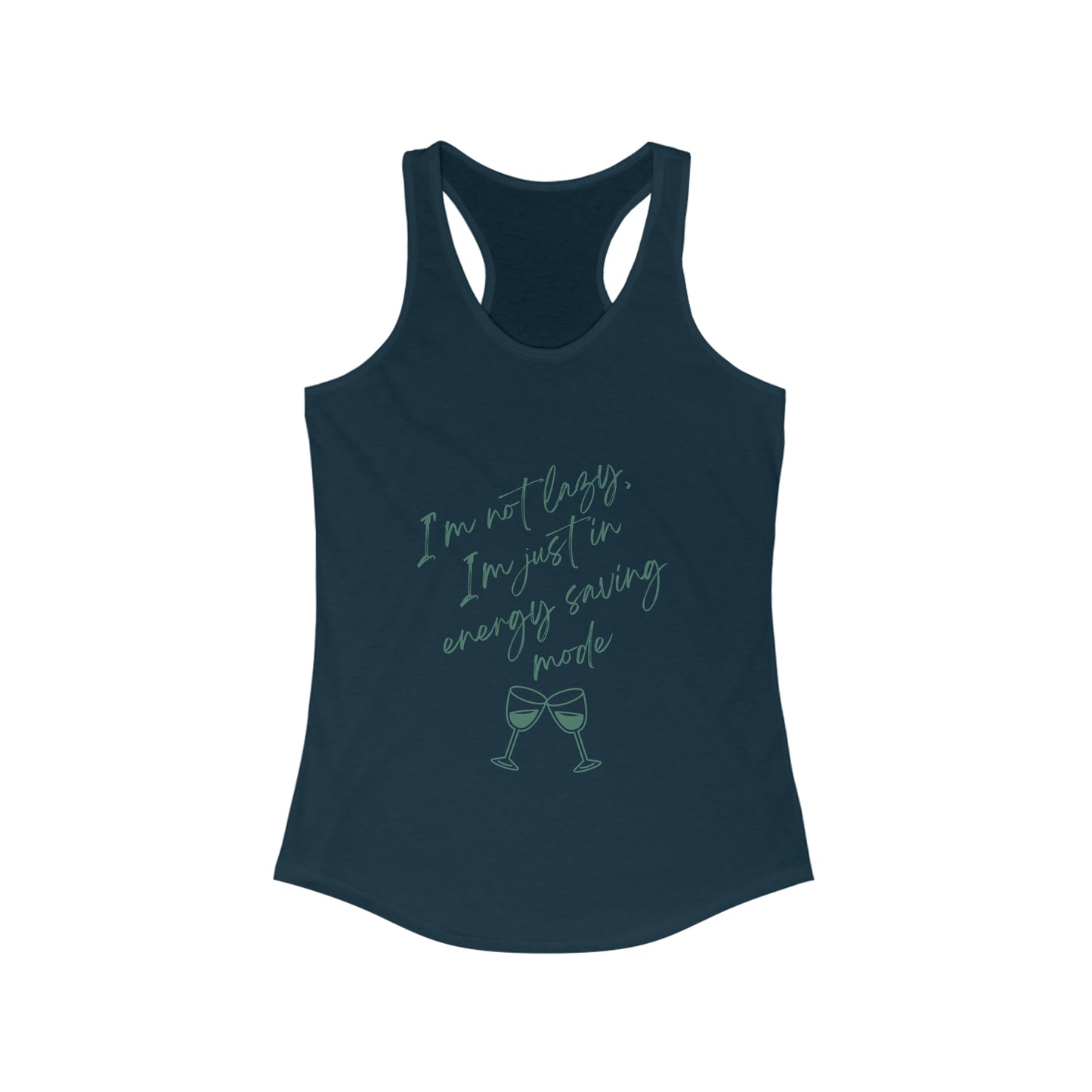 Energy Saving Mode Women's Racerback Tank
