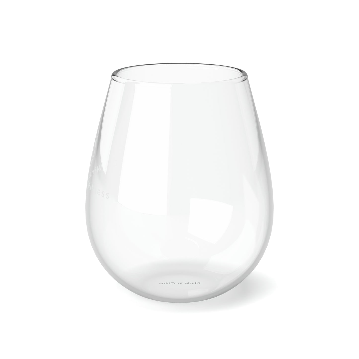 Dr. Wine and Wellness, Stemless Wine Glass, 11.75oz