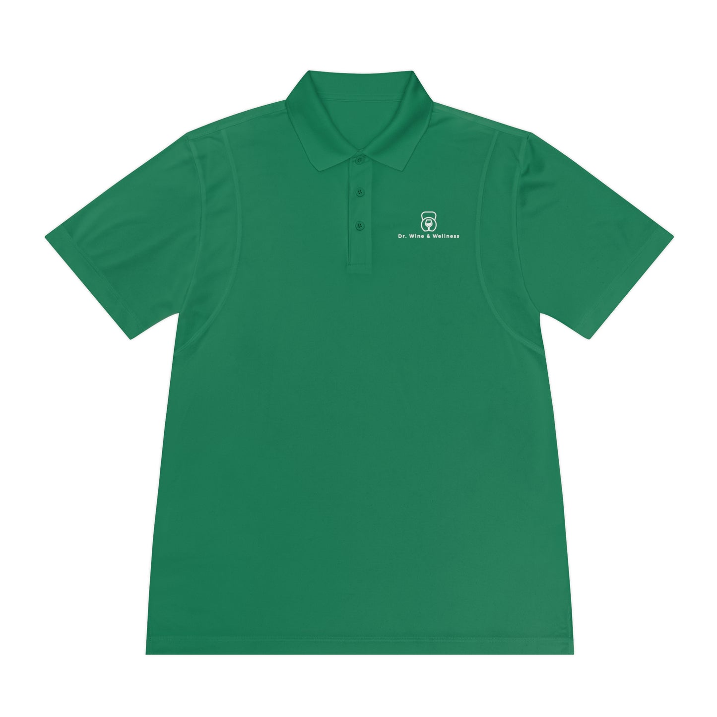Dr. Wine and Wellness Men's Sport Polo Shirt