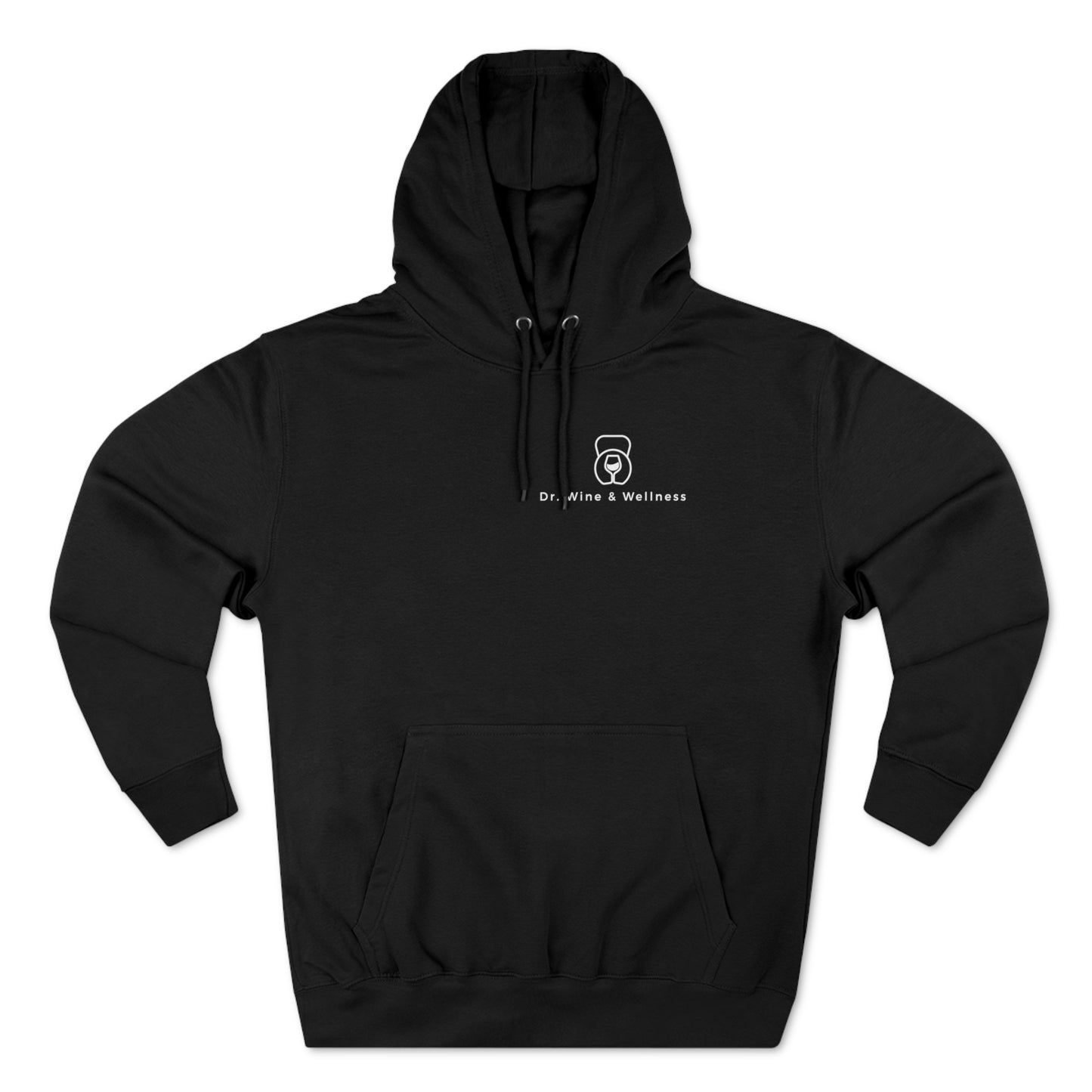 Wine Goes In, Wisdom Comes Out, Unisex Premium Pullover Hoodie