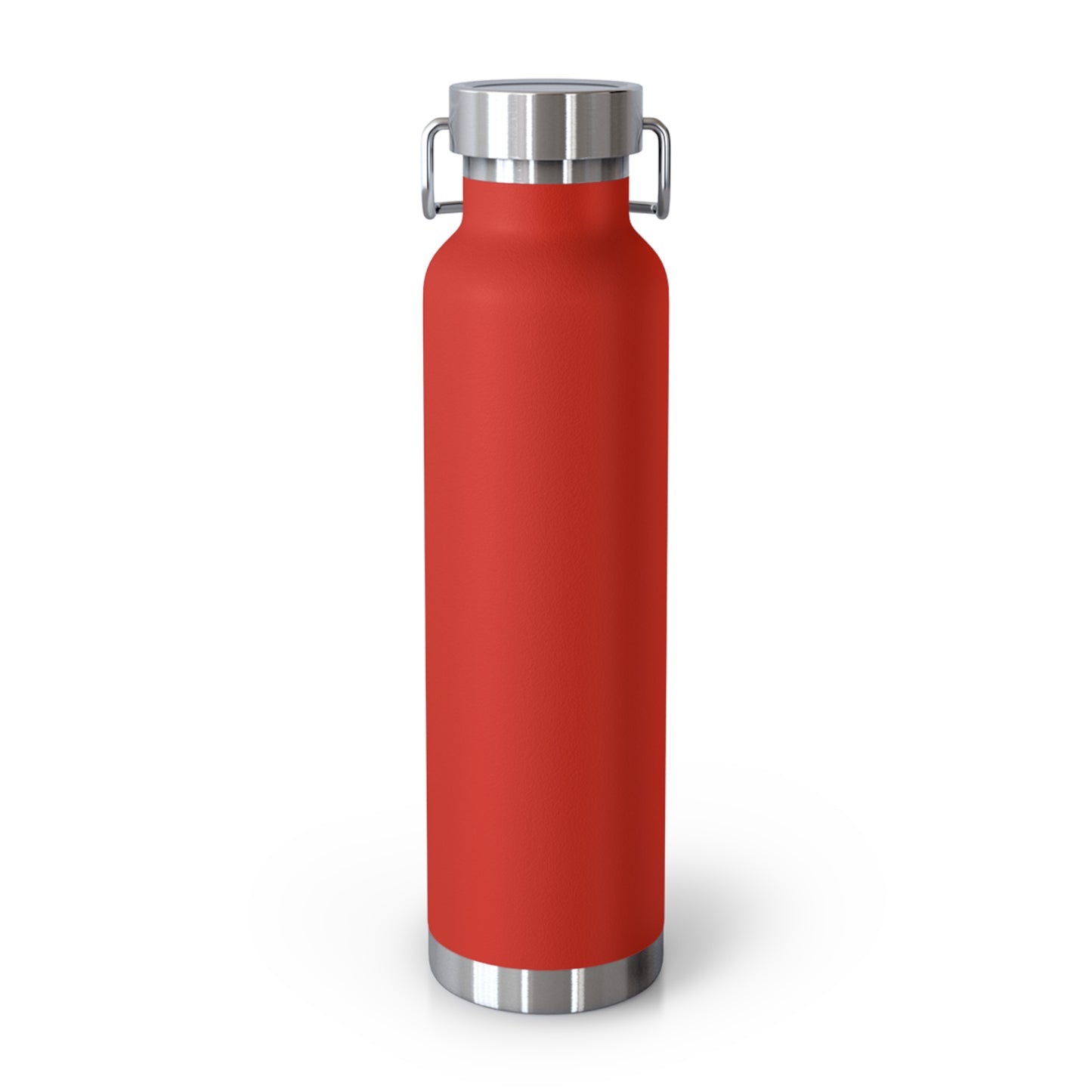 Dr. Wine and Wellness Logo, Copper Vacuum Insulated Bottle, 22oz