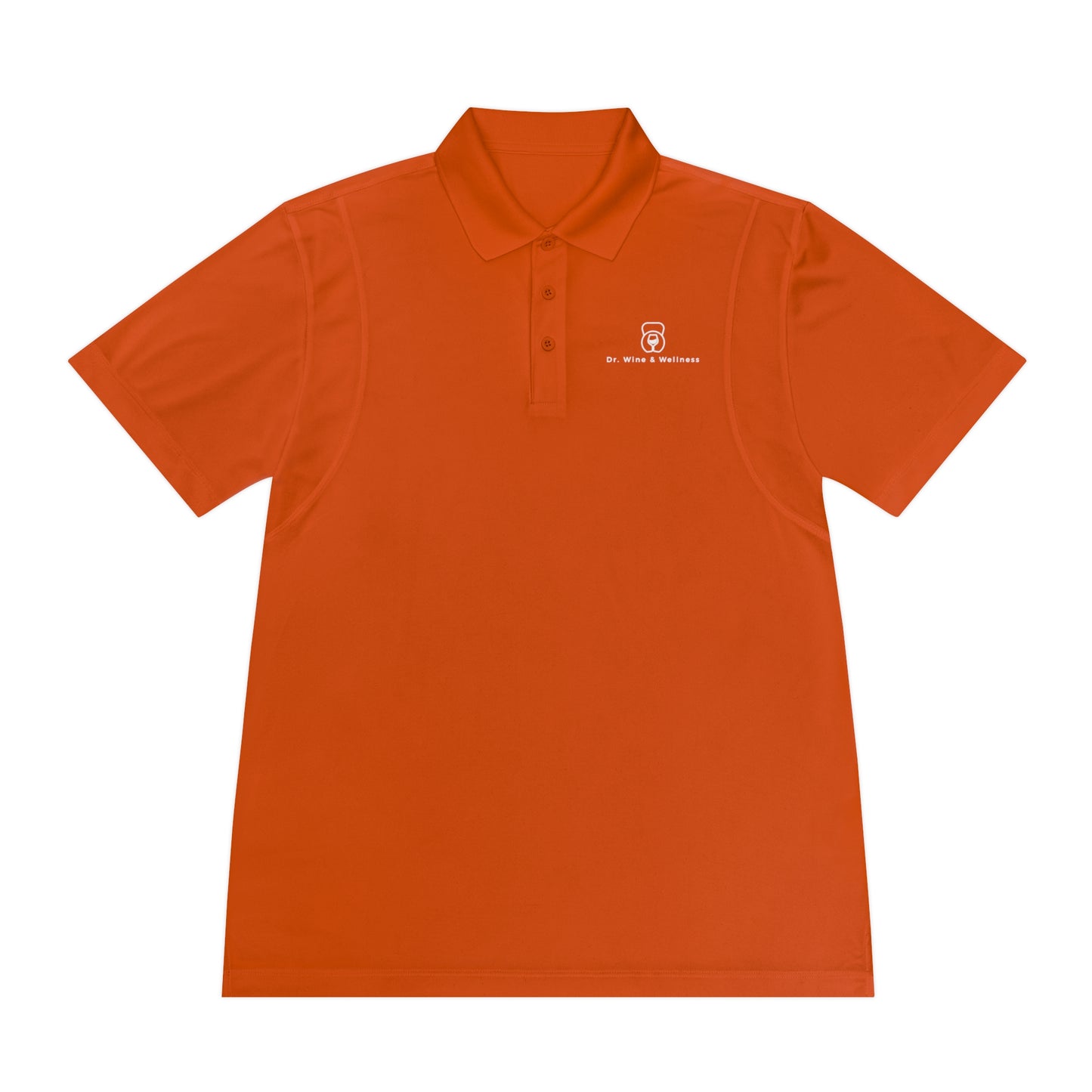 Dr. Wine and Wellness Men's Sport Polo Shirt