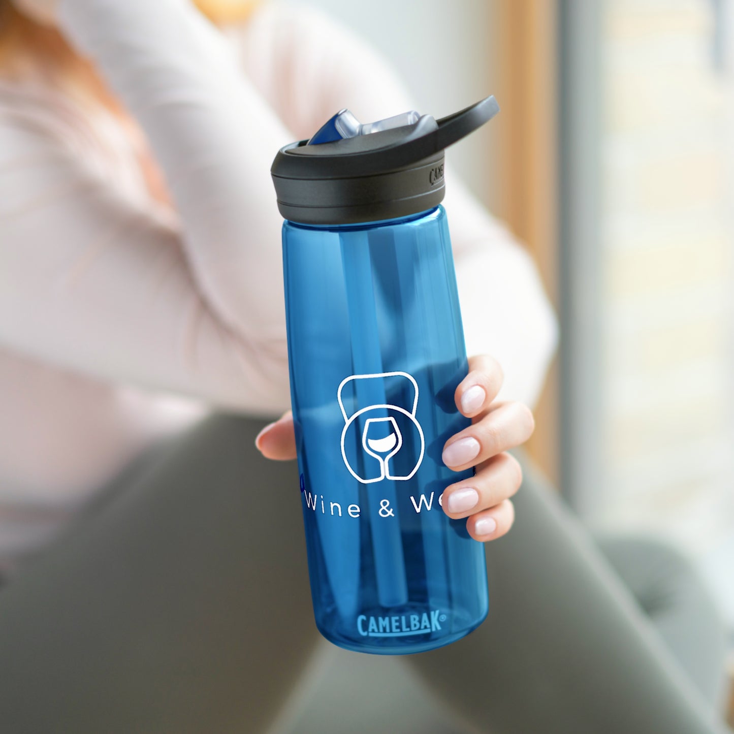Dr. Wine and Wellness, CamelBak Eddy® Water Bottle, 20oz\25oz