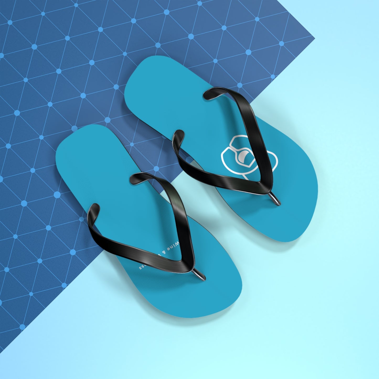 Dr. Wine and Wellness Flip Flops