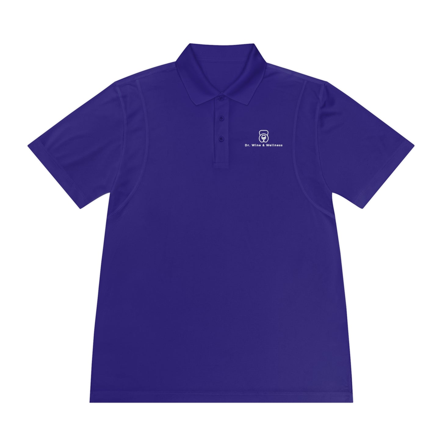 Dr. Wine and Wellness Men's Sport Polo Shirt