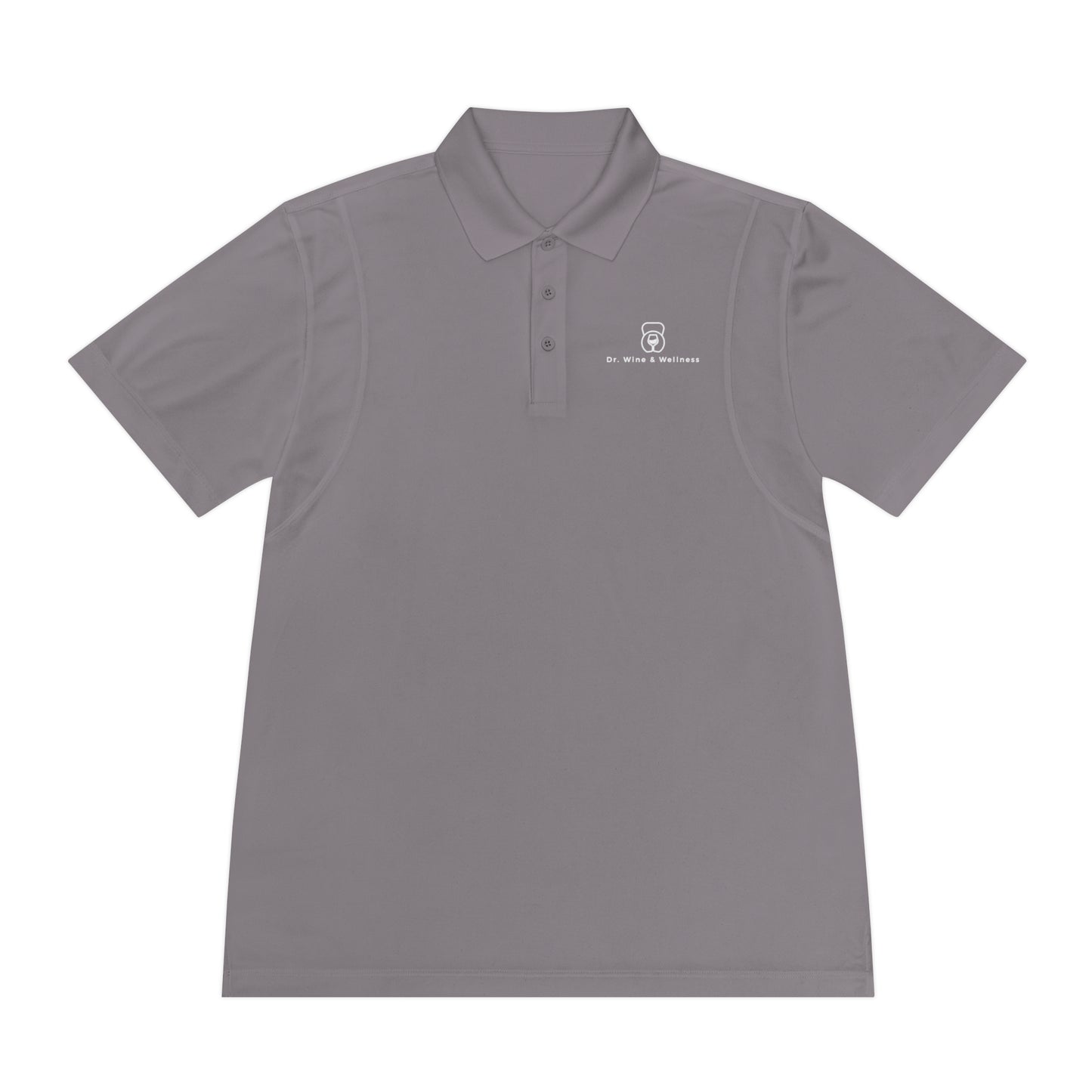 Dr. Wine and Wellness Men's Sport Polo Shirt