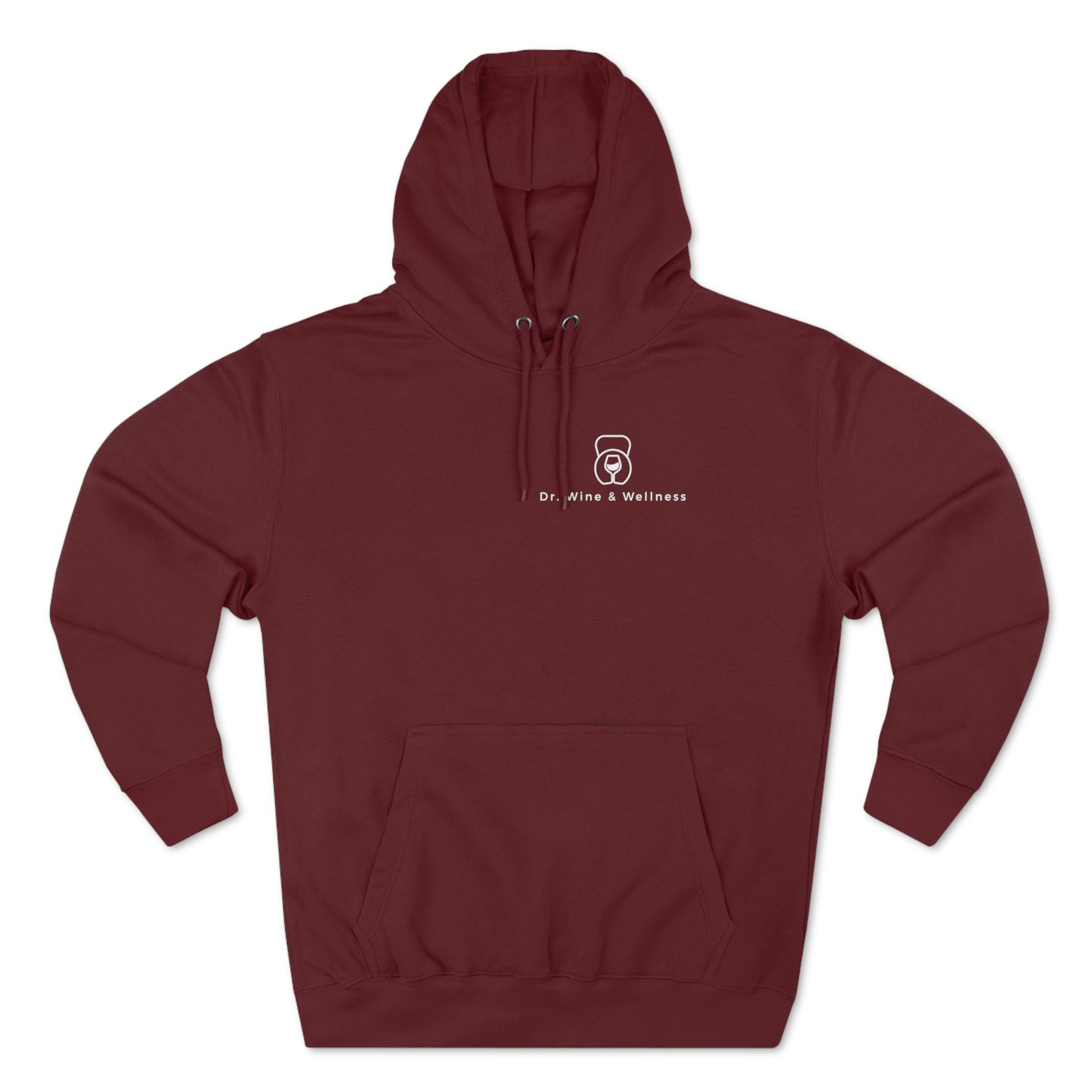 Wine Goes In, Wisdom Comes Out, Unisex Premium Pullover Hoodie