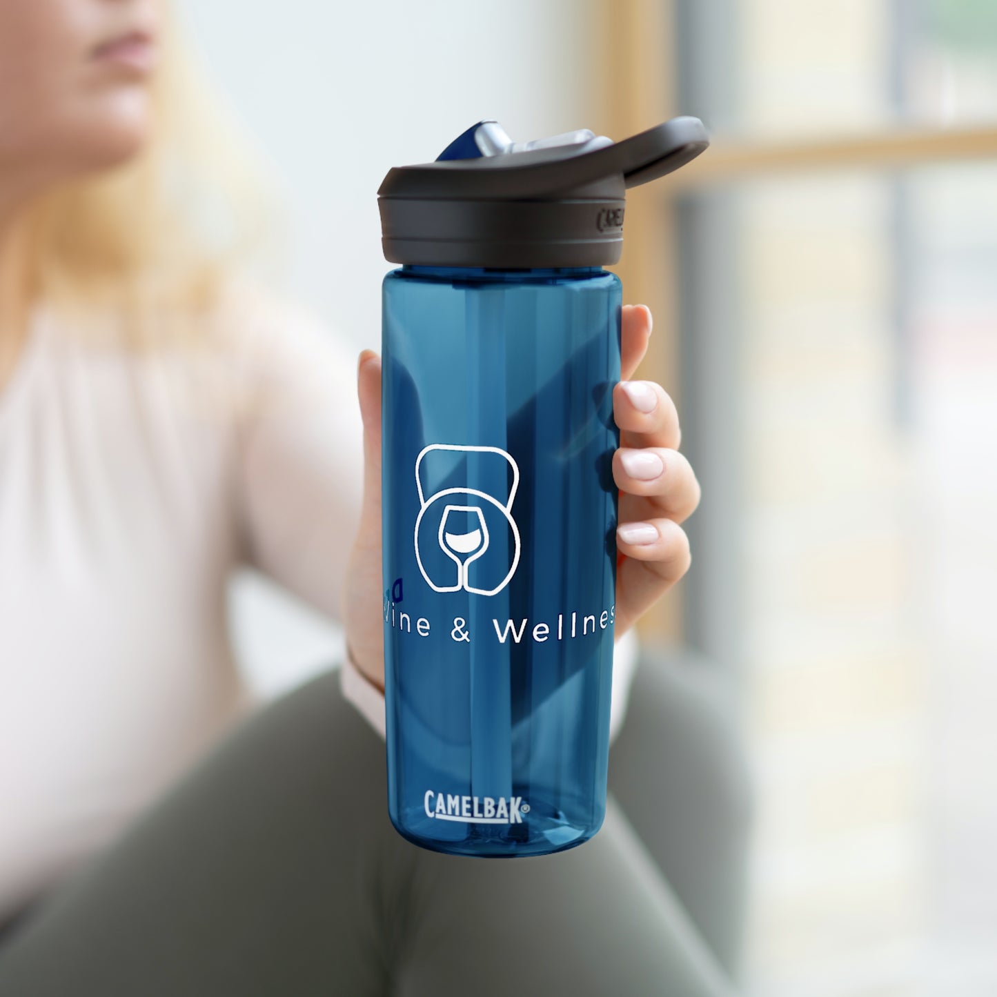 Dr. Wine and Wellness, CamelBak Eddy® Water Bottle, 20oz\25oz