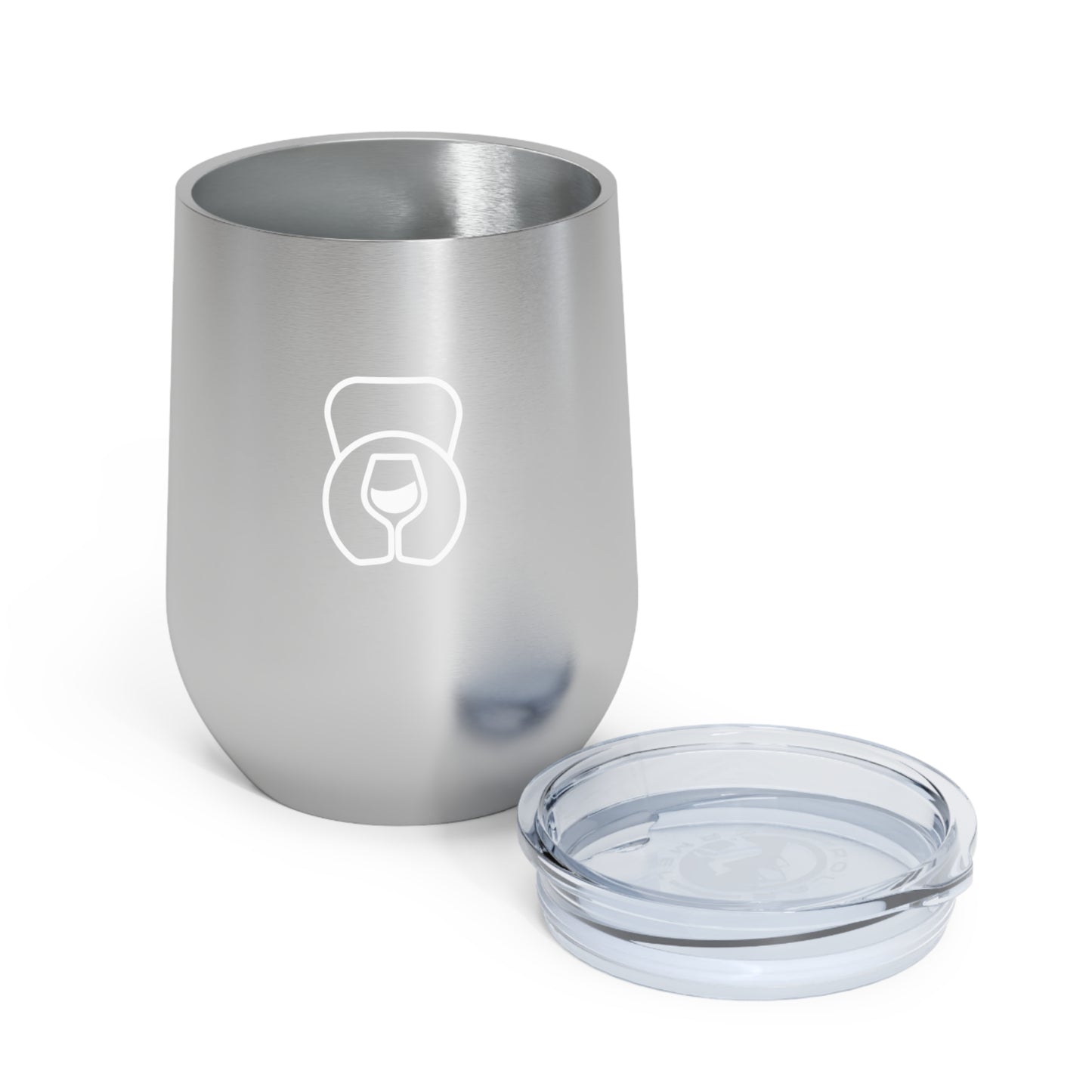 Dr. Wine and Wellness Logo, Insulated Wine Tumbler, 12 oz