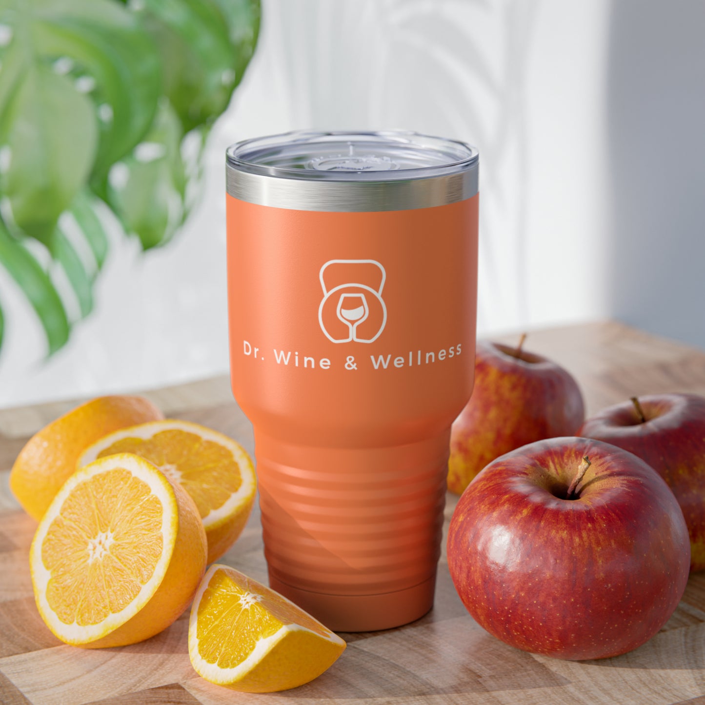 Dr. Wine and Wellness, Ringneck Tumbler, 30oz