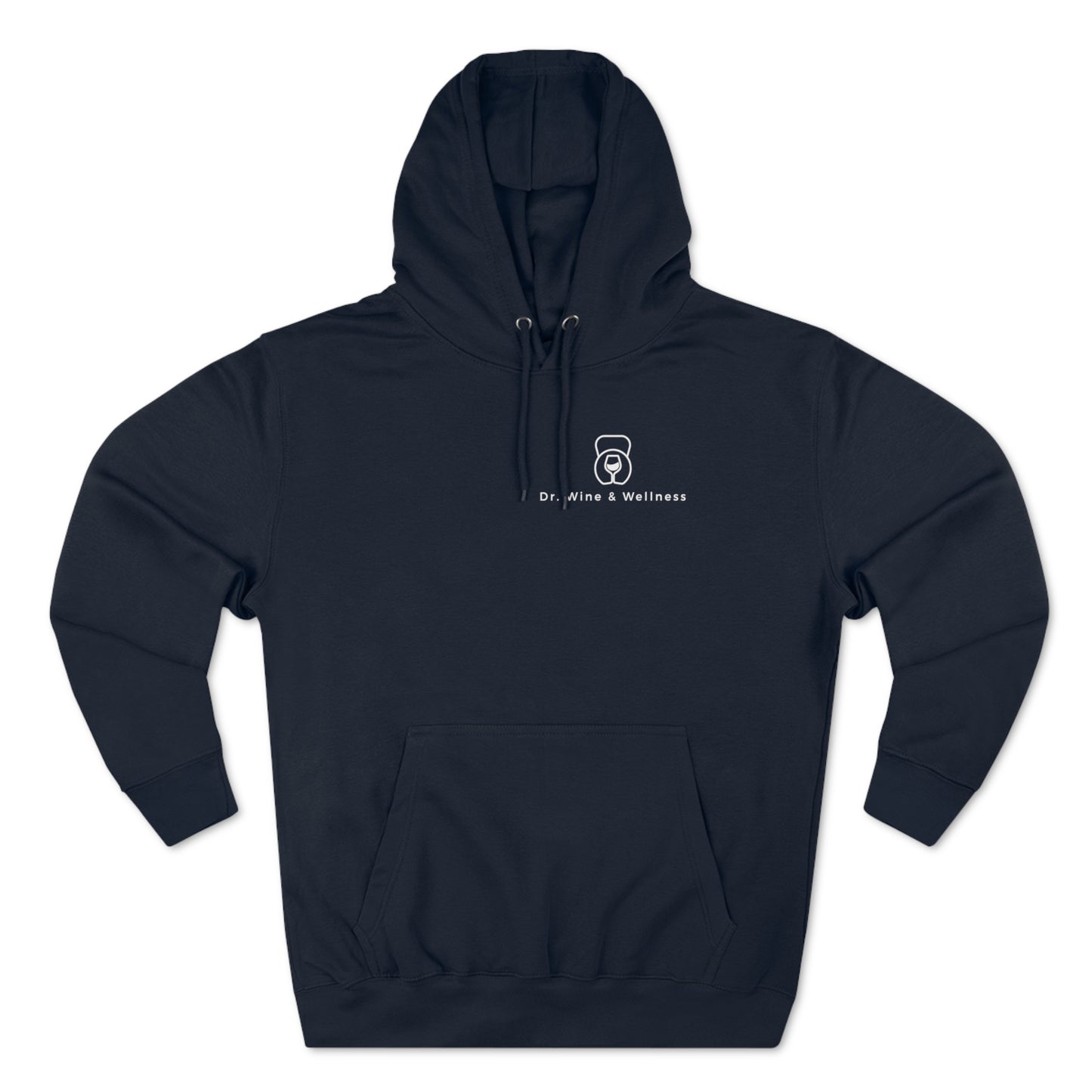 Wine Goes In, Wisdom Comes Out, Unisex Premium Pullover Hoodie