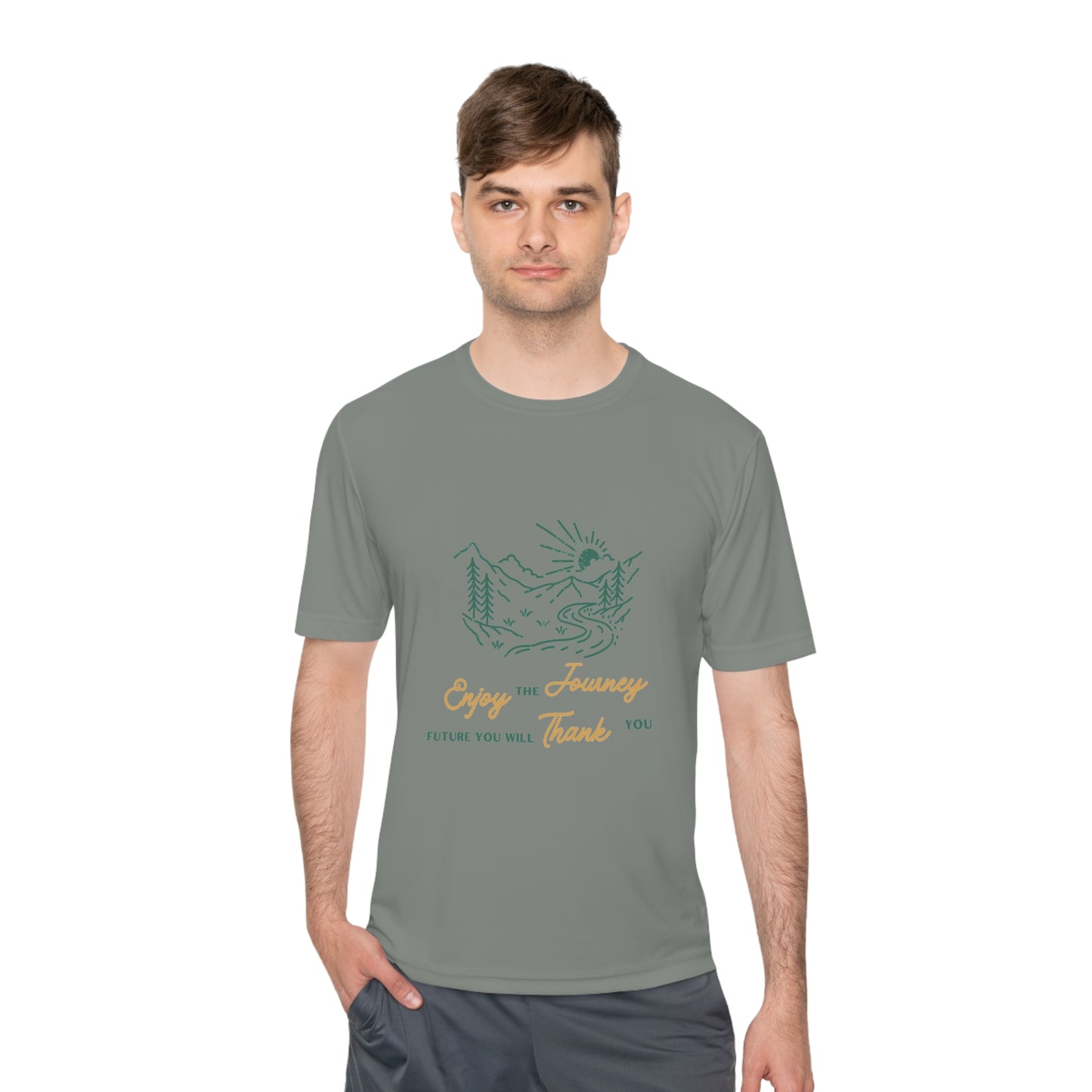 Enjoy the Journey Unisex Moisture Wicking Tee
