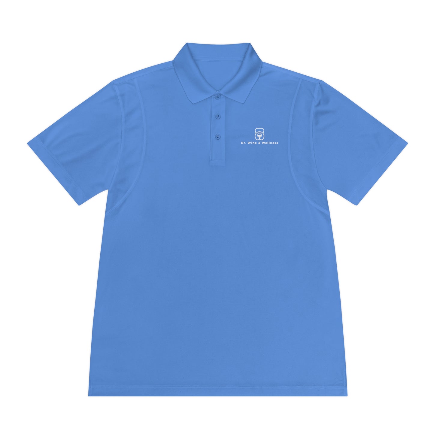 Dr. Wine and Wellness Men's Sport Polo Shirt