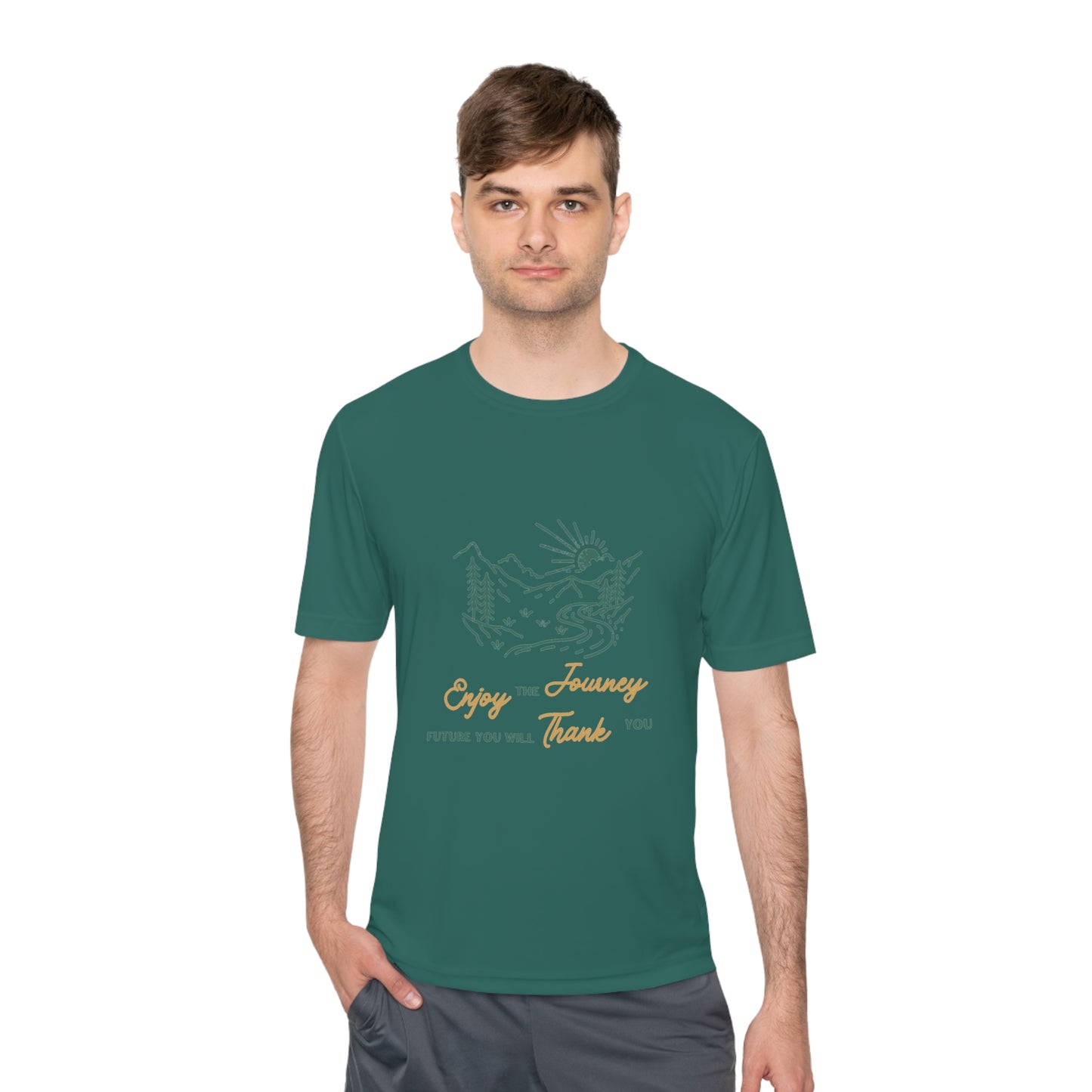 Enjoy the Journey Unisex Moisture Wicking Tee