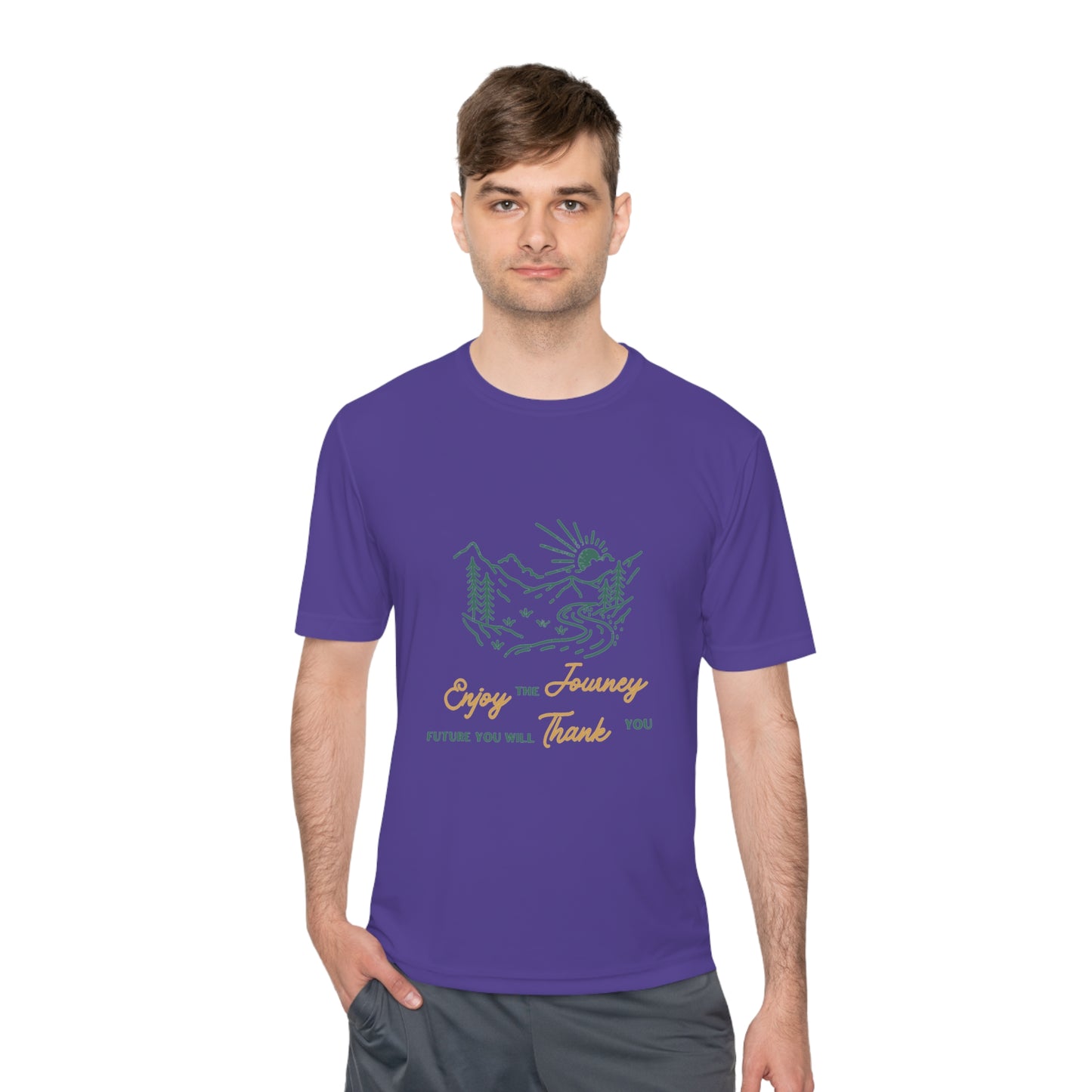 Enjoy the Journey Unisex Moisture Wicking Tee