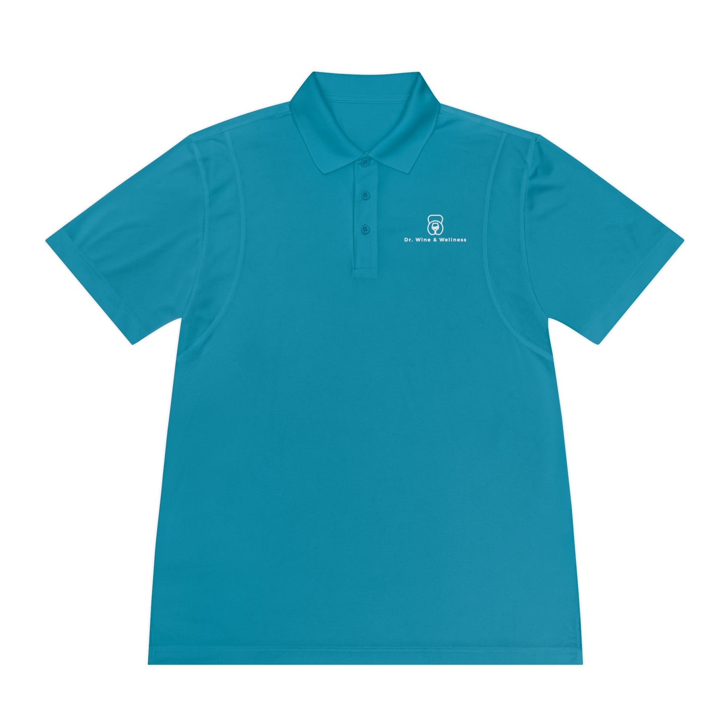 Dr. Wine and Wellness Men's Sport Polo Shirt