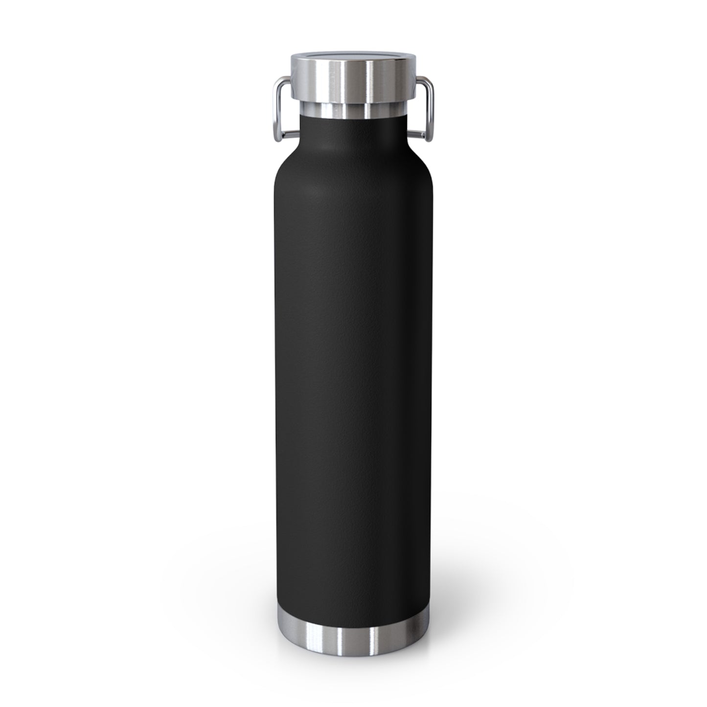 Dr. Wine and Wellness Logo, Copper Vacuum Insulated Bottle, 22oz