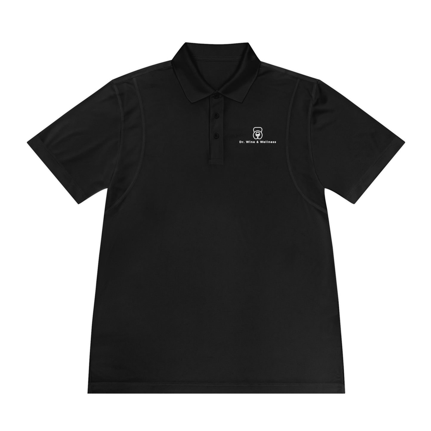 Dr. Wine and Wellness Men's Sport Polo Shirt