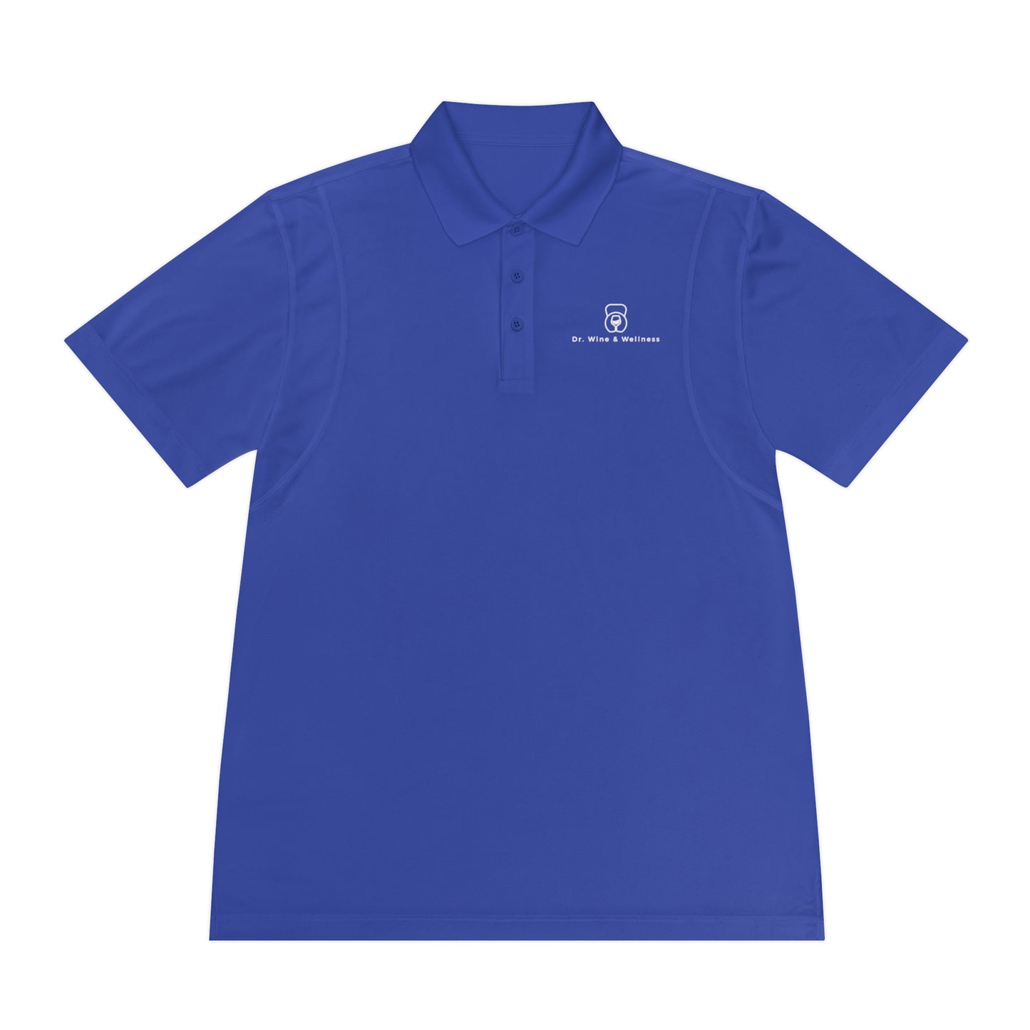 Dr. Wine and Wellness Men's Sport Polo Shirt