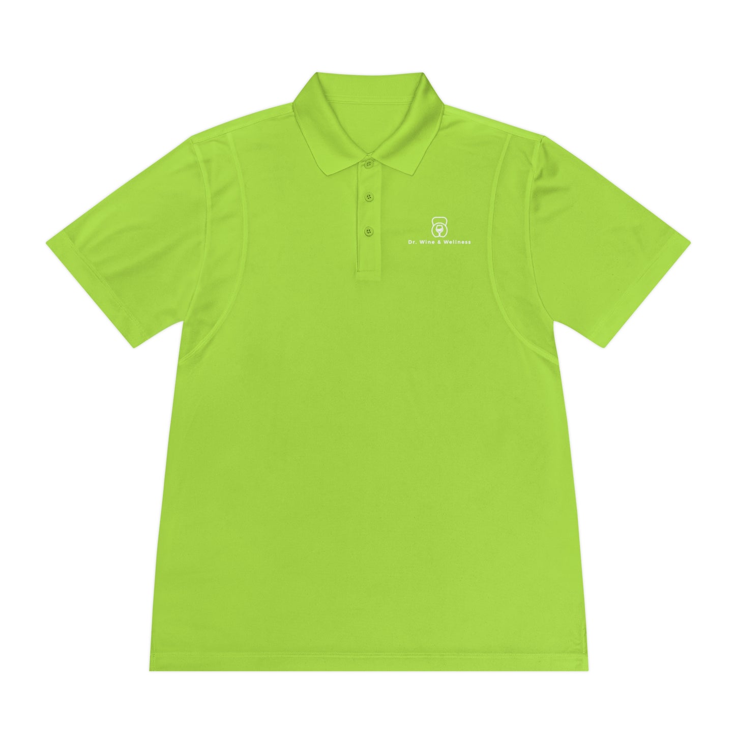 Dr. Wine and Wellness Men's Sport Polo Shirt