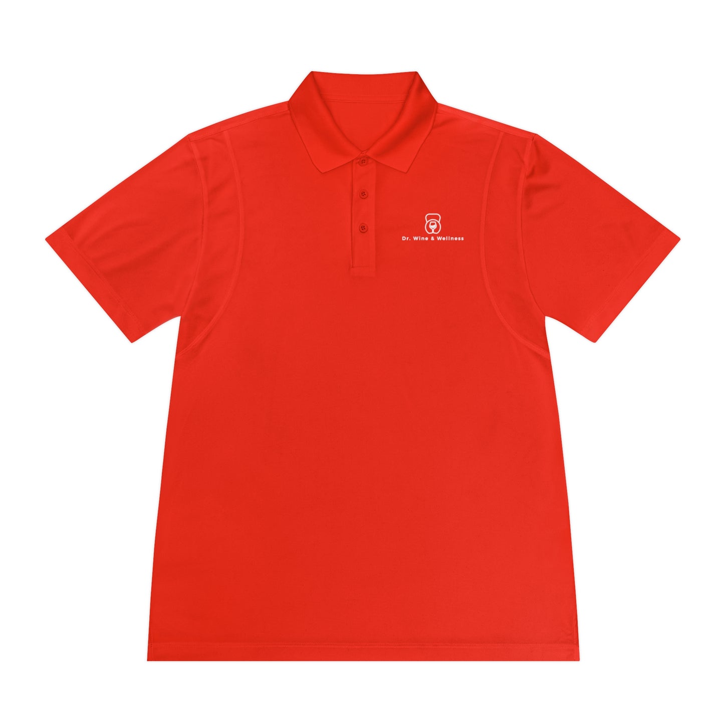 Dr. Wine and Wellness Men's Sport Polo Shirt