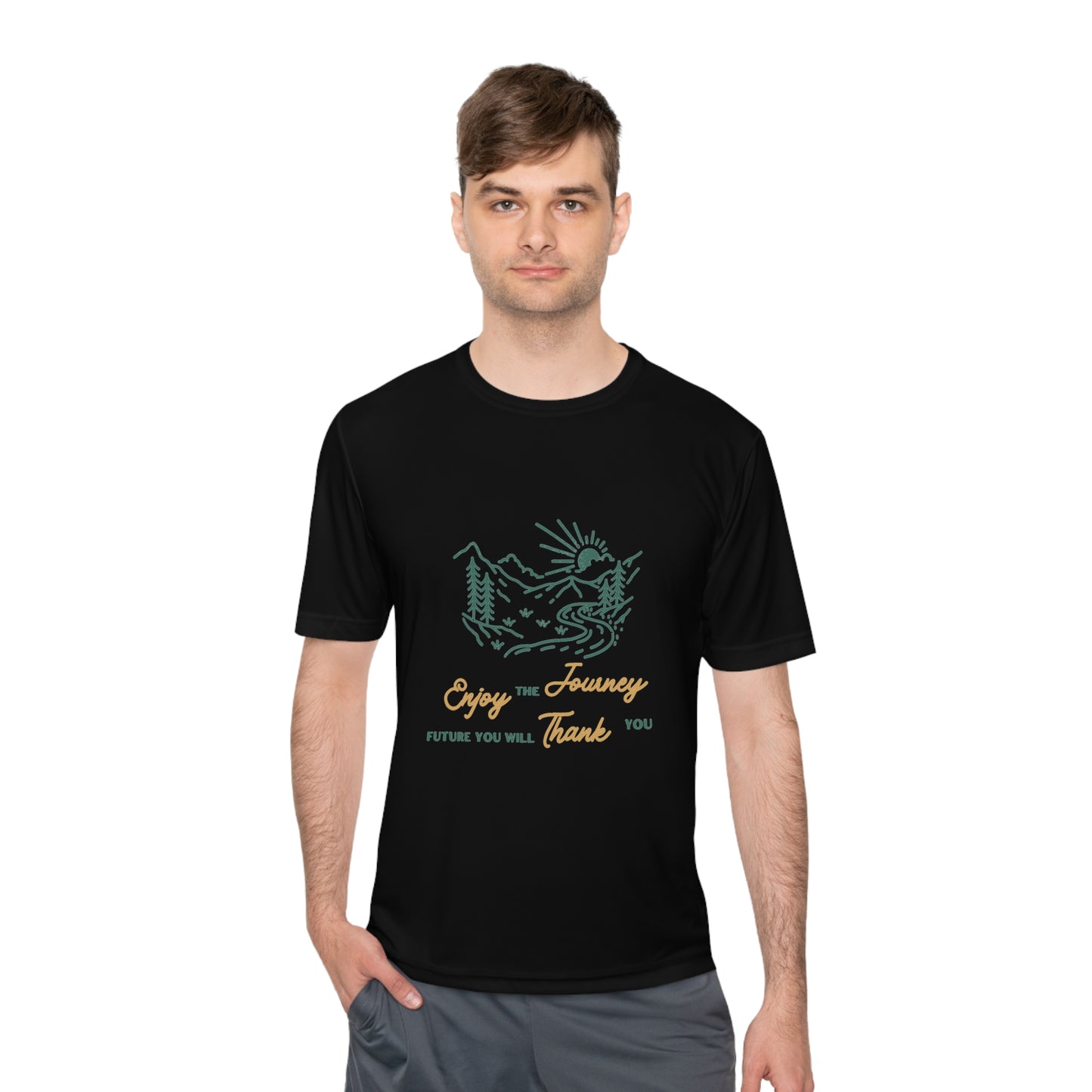 Enjoy the Journey Unisex Moisture Wicking Tee