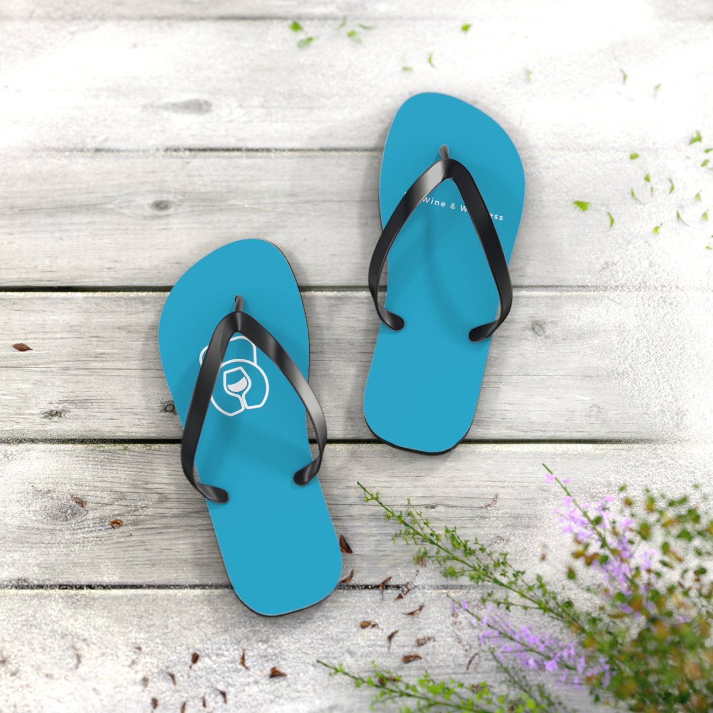 Dr. Wine and Wellness Flip Flops