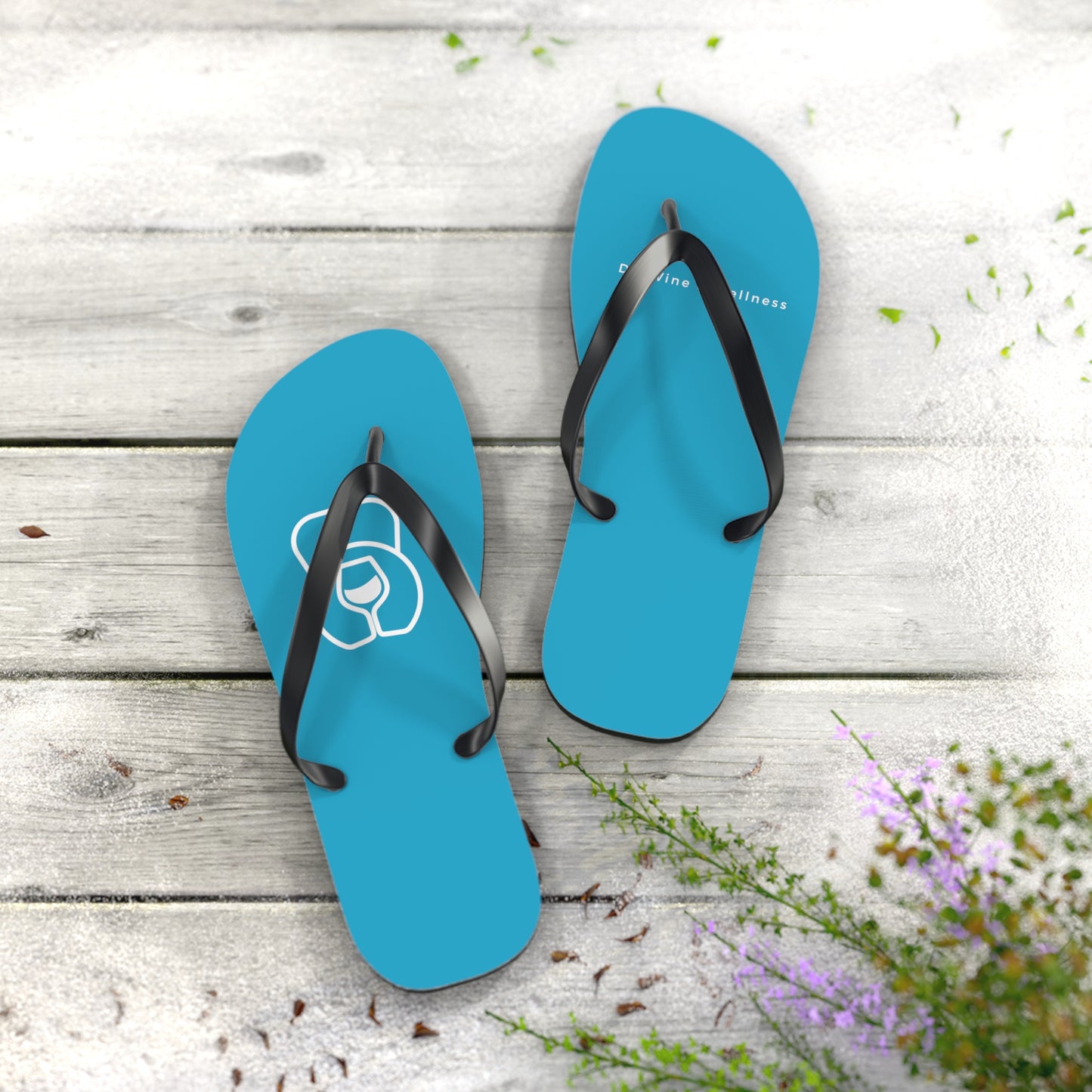 Dr. Wine and Wellness Flip Flops
