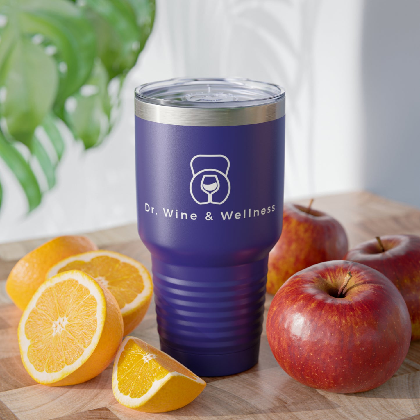 Dr. Wine and Wellness, Ringneck Tumbler, 30oz