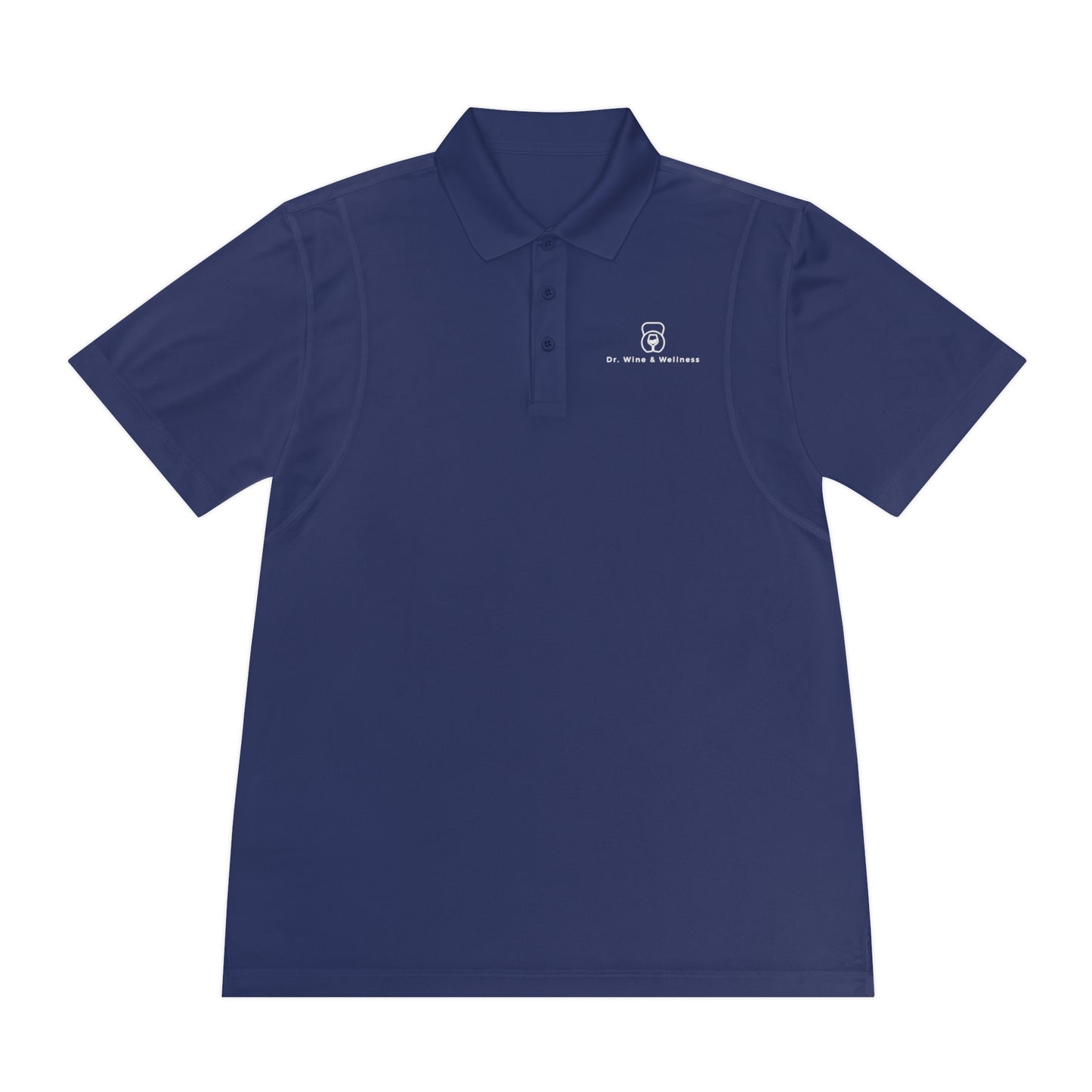 Dr. Wine and Wellness Men's Sport Polo Shirt