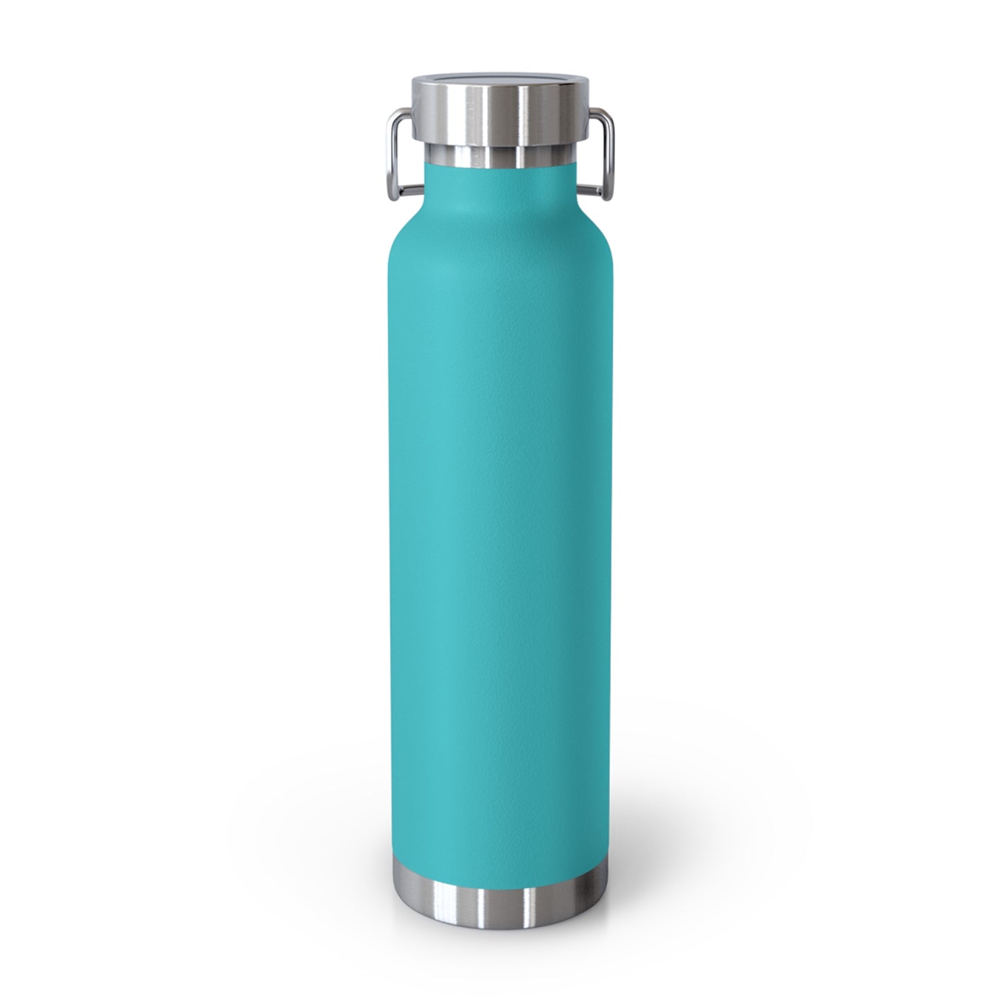 Dr. Wine and Wellness Logo, Copper Vacuum Insulated Bottle, 22oz